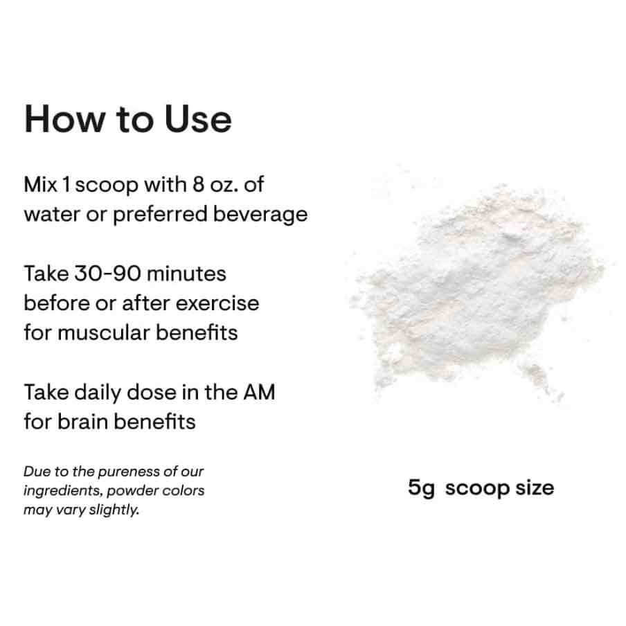 Thorne Creatine - how to use