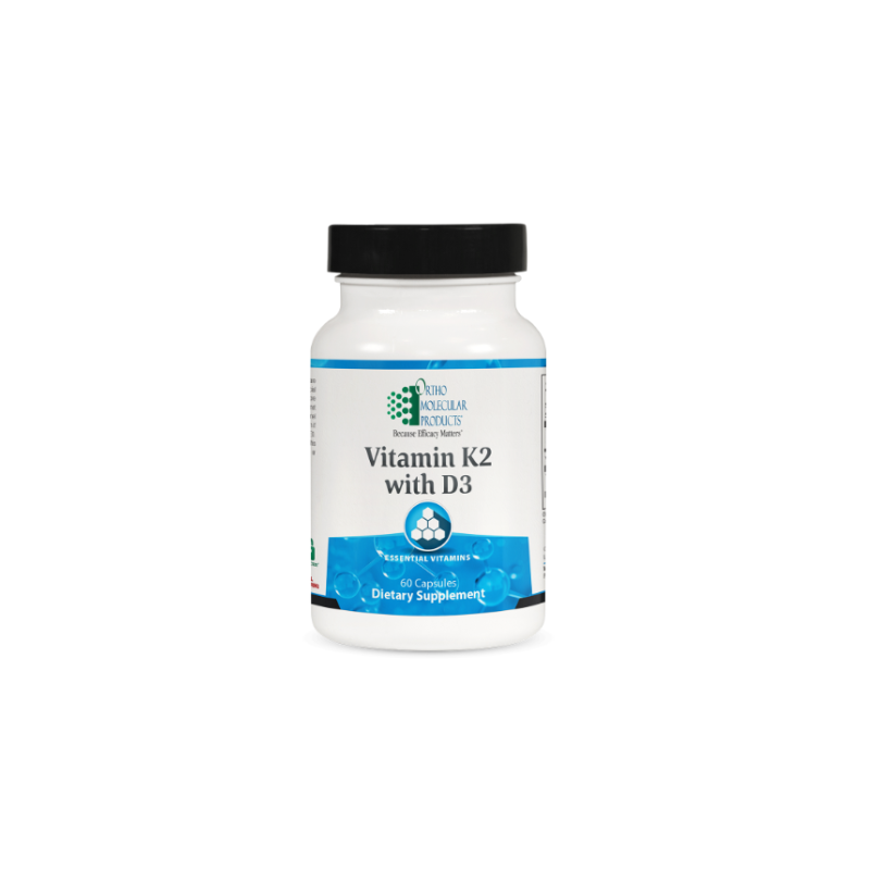 Ortho Molecular Vitamin K2 with D3 60ct - front
