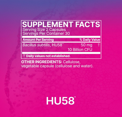 Microbiome Labs HU58 Digestive Probiotic-supplement facts