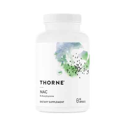 Thorne NAC 500mg 60ct - front