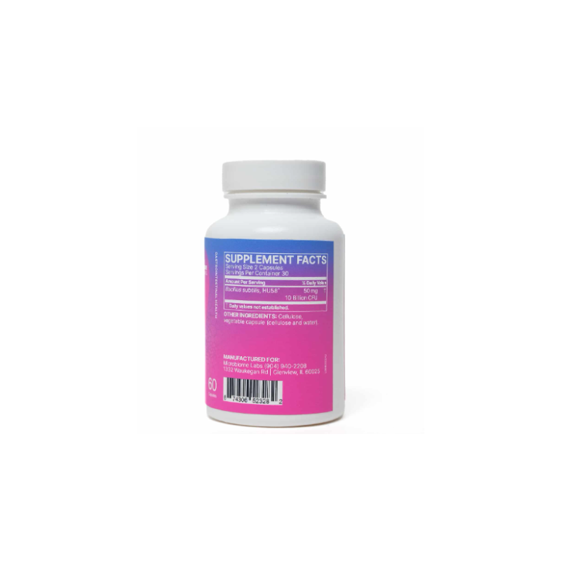 Microbiome Labs HU58 Digestive Probiotic-back