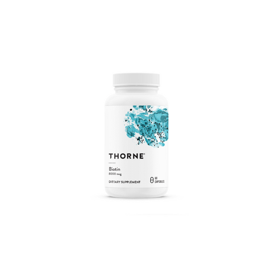 Thorne Biotin 8000mcg - front