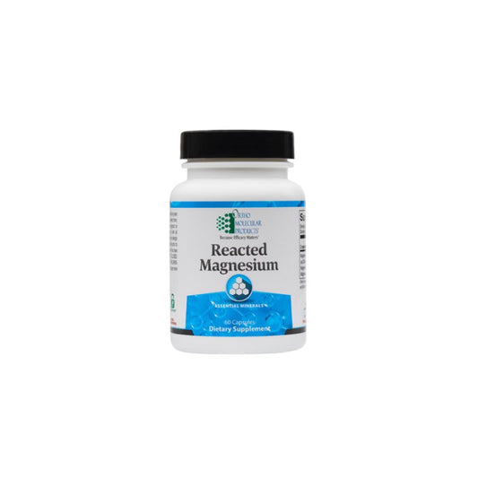 Ortho Molecular Reacted Magnesium 60ct - front